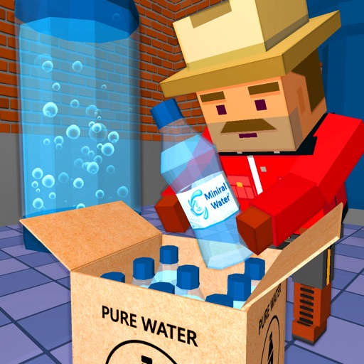 Water Factory Construction 3D icon