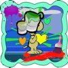 Coloring For Kids Game  Snoopy Version
