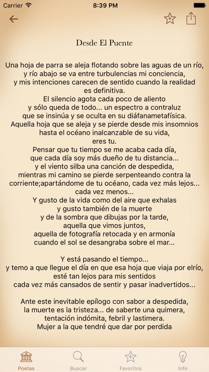 Poesía española