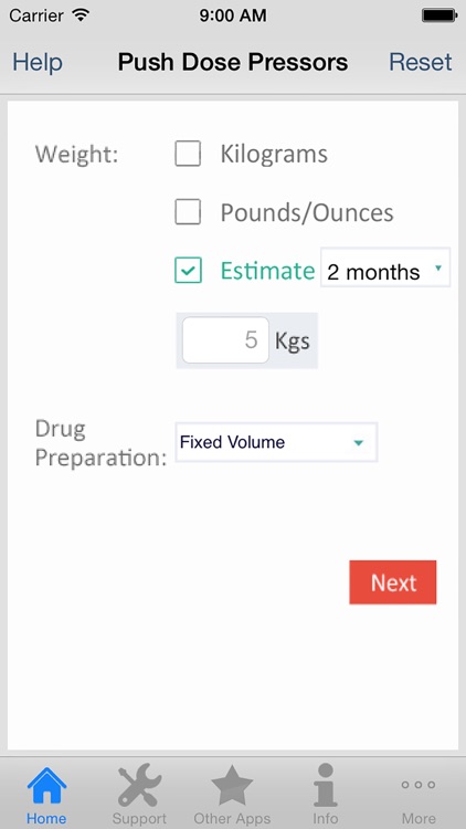 Push Dose Pressors