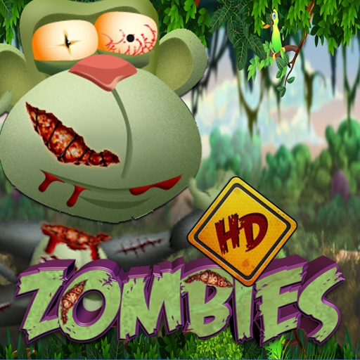 ' A Zombie Monkey Madness Game - Zuzu's Dark Jungle Dreams icon