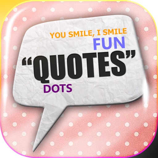 Daily Quotes Inspirational Polka Dot Wallpaper Pro icon
