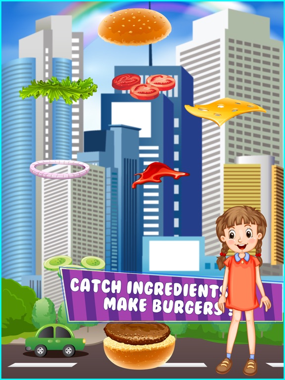 スカイバーガーメーカー料理熱 - 子供向けゲームのおすすめ画像5