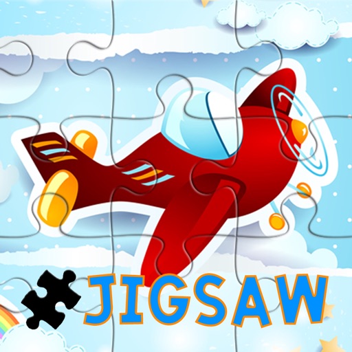 Cartoons Planes Jigsaw Puzzles for Adults and Kids iOS App