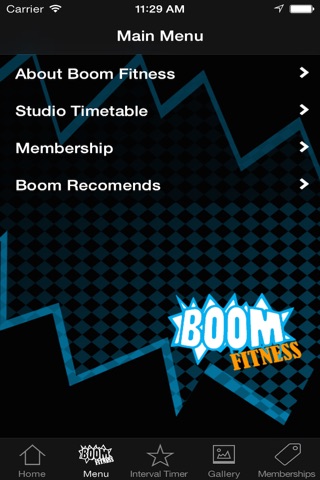 The Boom Fitness App screenshot 3