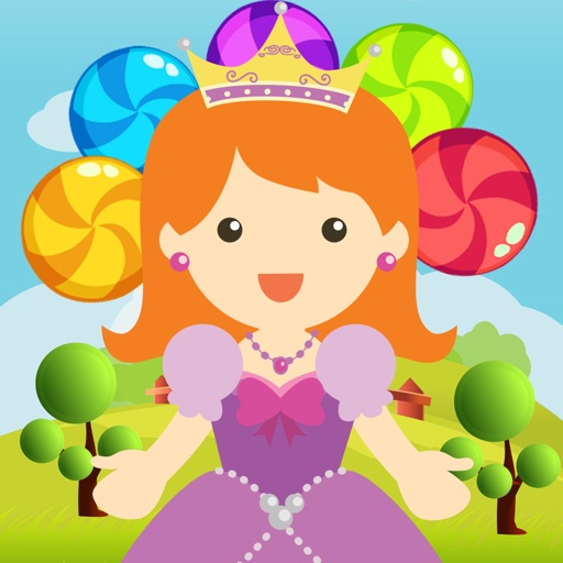 Little Princess Shooter Candy Game for Kids Icon