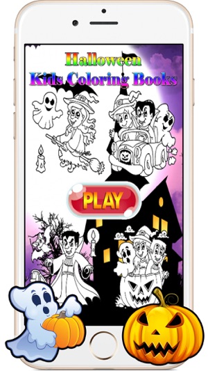 Halloween Kids Coloring Books Games for Toddlers(圖3)-速報App