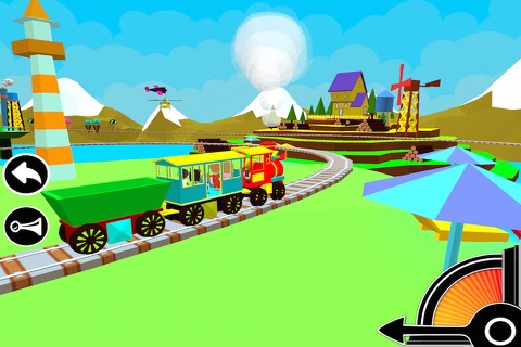 Timpy Train In Fantasy Land - Free 3D Toy Train Game For Kids screenshot 2