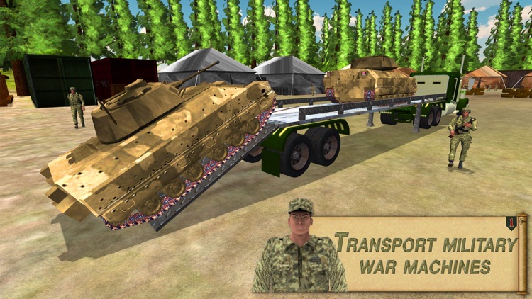 Tank Transporter Truck – Army cargo delivery sim