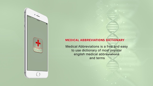 Medical Abbrevation Dictionary Offline(圖1)-速報App