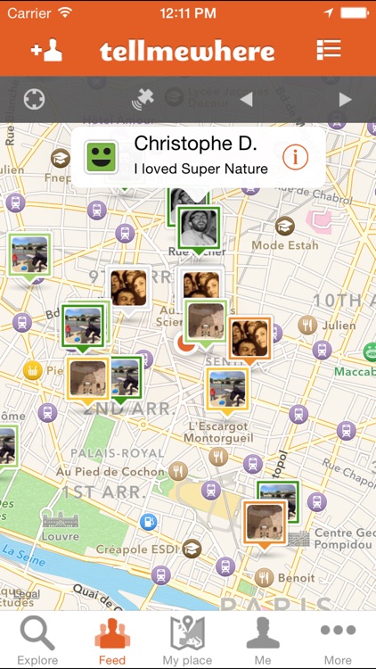 Tellmewhere : Restaurants Hotels Bars