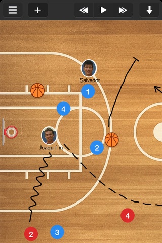 Basketball coach's clipboard screenshot 3