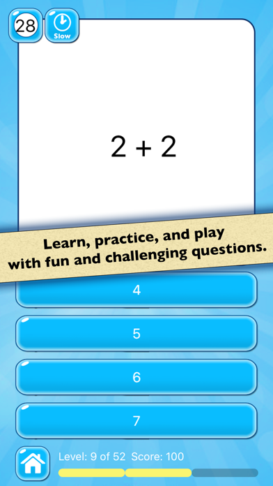 How to cancel & delete Addition Math Practice: Learn Basic Math Facts from iphone & ipad 1