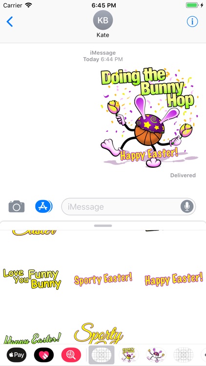 Easter Basketball Stickers screenshot-3