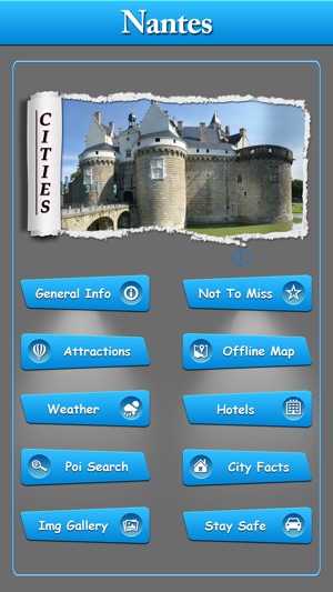 Nantes Offline Map City Guide(圖1)-速報App
