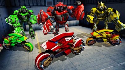 War Robot Motor Bike Transform screenshot 3