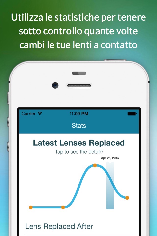 EasyLens - Contact Lenses Tracker & Reminder screenshot 4