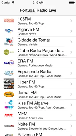 Game screenshot Portugal Radio Live Player (Portuguese / português / língua portuguesa) mod apk