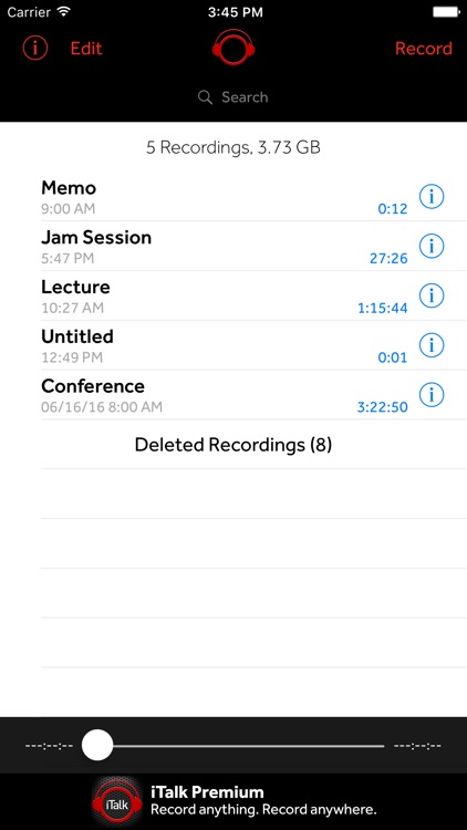 iTalk Recorder