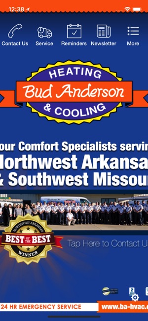 Bud Anderson Heating & Cooling(圖1)-速報App