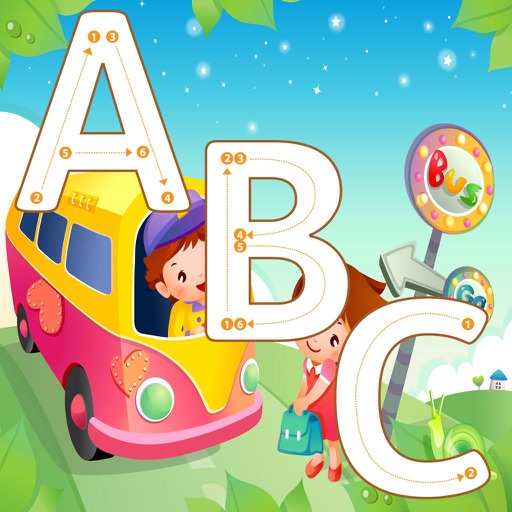 ABC Tracing Letters Cursive Handwriting Practice iOS App