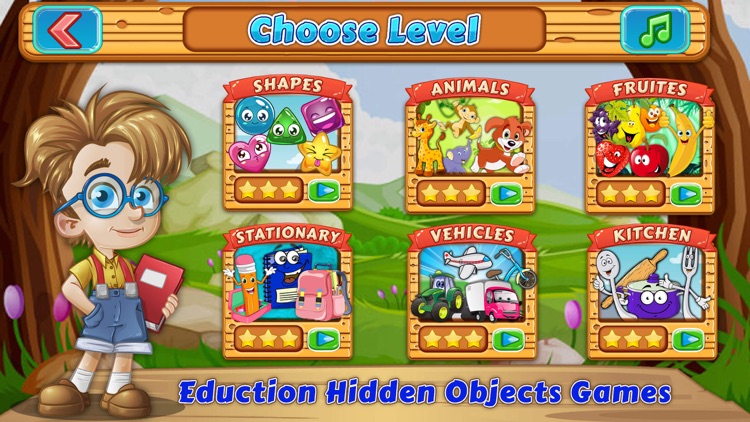 2016 Kids Hidden Objects Games