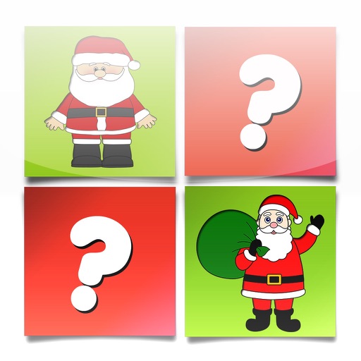Christmas Flashcard Match- Christmas Holidays Fun For Kids Icon