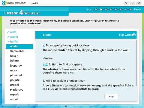 Wordly Wise 3000® Online screenshot 2
