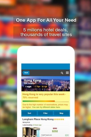 Hong Kong Hotel Booking 80% Deals screenshot 2