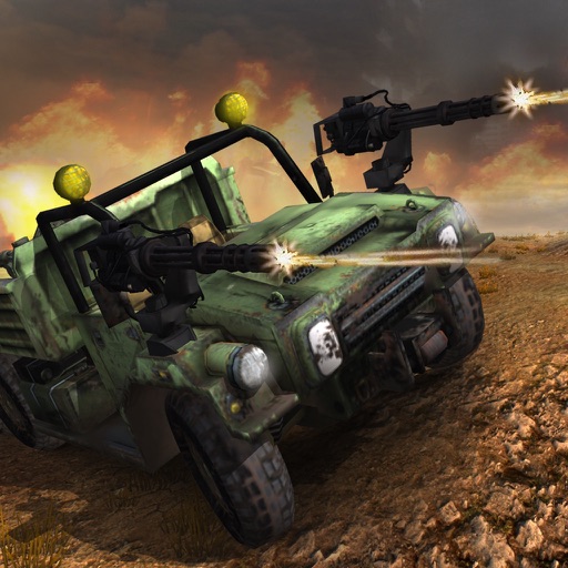 City Gunner's Battle Field shooting war games. iOS App