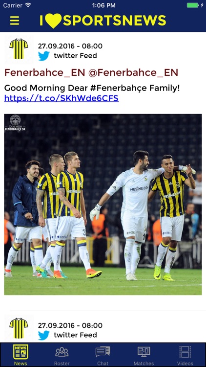 Sports News - Fenerbahçe SK edition