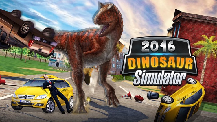2016 Dinosaur simulator park Dino world fight-ing screenshot-4