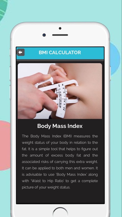 BMI Calculator - Pocket Life screenshot 3