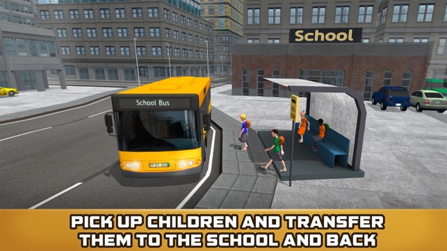 City School Bus Driving Simulator 3D Full(圖2)-速報App