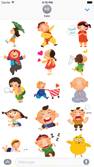 Vietnam Childhood Chat Stickers by Lich Viet(圖2)-速報App