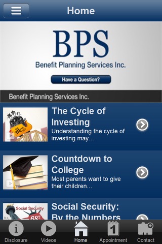 Benefit Planning Services screenshot 2
