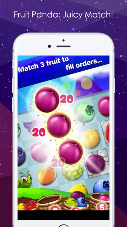 Doodle Fruit jam Splash heroes - Match and Pop 3 Blitz Puzzle : New Version Pocket Game screenshot-3