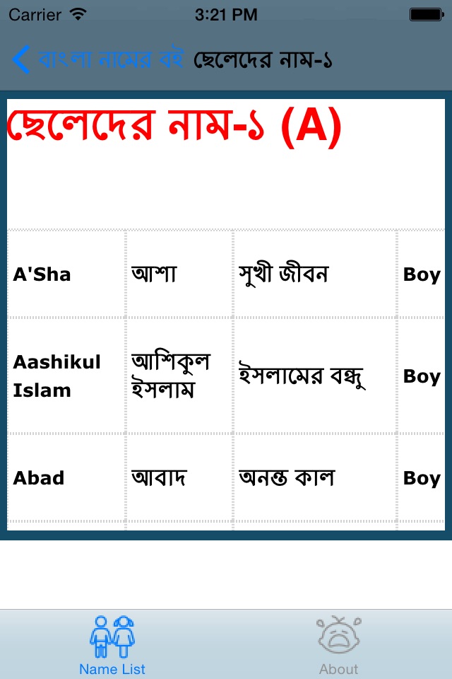 Muslim Baby Name With Meaning screenshot 3