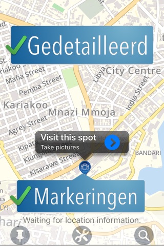 Tanzania Travelmapp screenshot 2