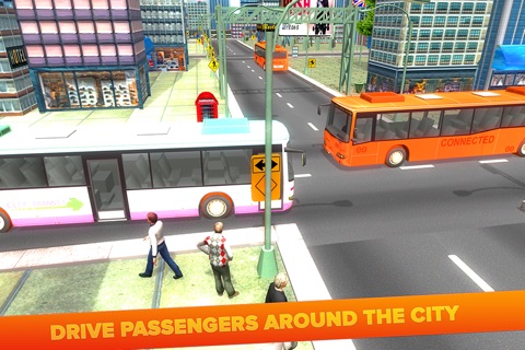 City Tourist Bus Driving 3D screenshot 2