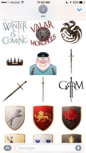 George R. R. Martin Stickers(圖2)-速報App