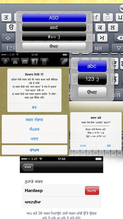 Punjabi Keyboards Pro with Dictionary & More screenshot-4