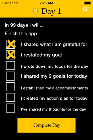 The Freedom Journal | Set and Accomplish Your #1 Goal in 100-days screenshot 2