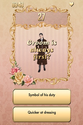 Wedding Traditions Quiz screenshot 4