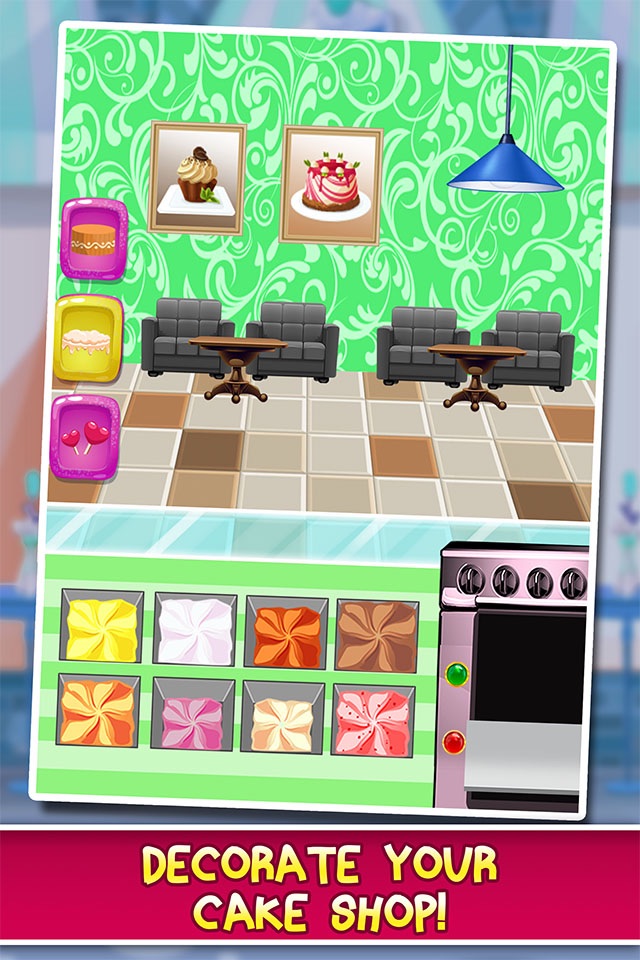 Wedding Cake Food Maker Salon - Fun School Lunch Candy Dessert Making Games for Kids! screenshot 3