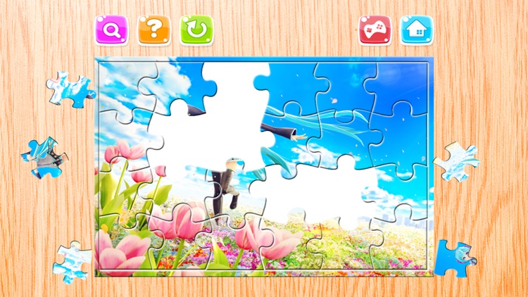 Cartoon Puzzle For Kids – Jigsaw Puzzles Box for Hatsune Miku Edition - Toddler and Preschool Education Games