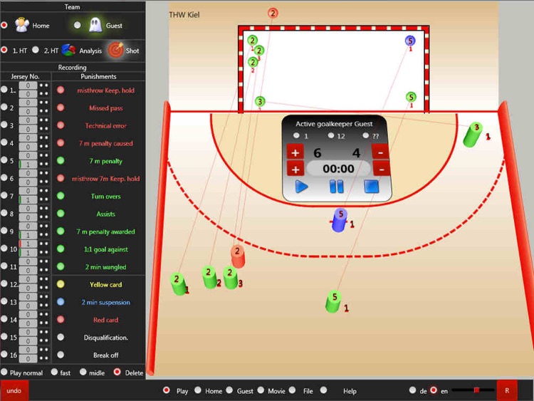 THSAEXtreme-Handball Statistic