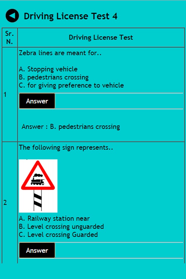 Indian Driving license test screenshot 3