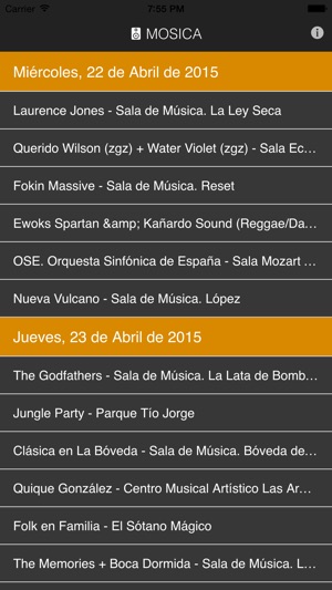 Mosica. Conciertos en Zaragoza(圖2)-速報App