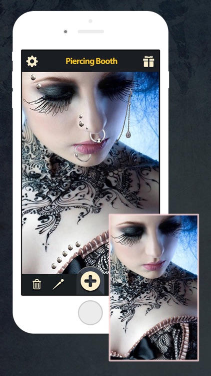 Tattoo Piercing Booth Pro - Virtual Body Art Designer to Add Inked Sketch Effects to Photos screenshot-3